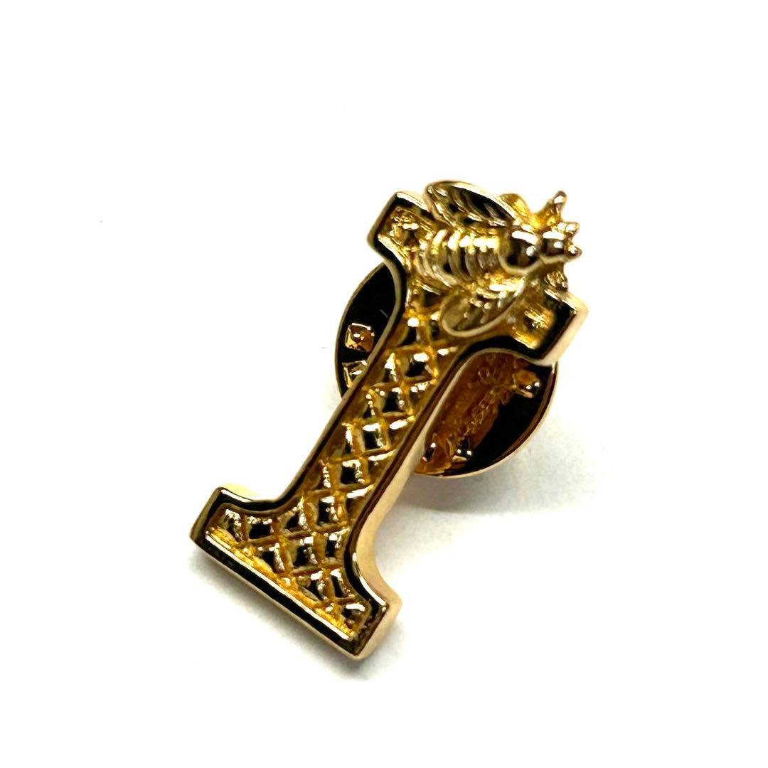 【極美品✨】クリスチャンディオール ブローチ 蜂 bee ロゴ ヴィンテージ