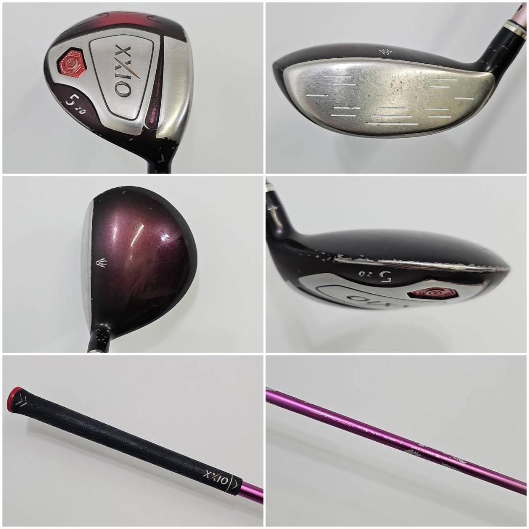 レディース右利き初心者用　ゼクシオ　7＆9＆10代目　ゴルフセット　K2156