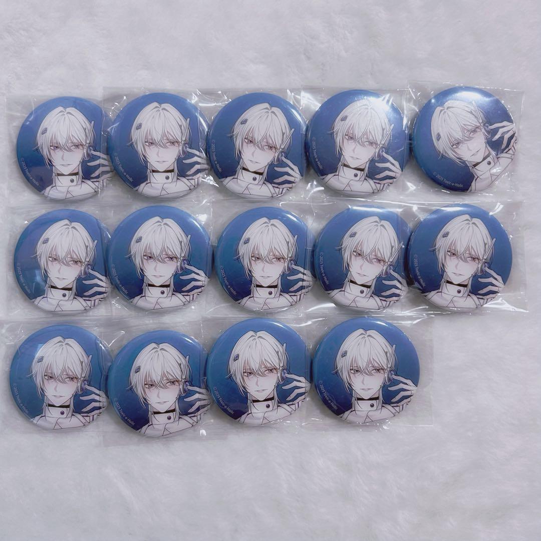 Toxic-a-Holic トキホリ トキシカホリック シアン　缶バッジ