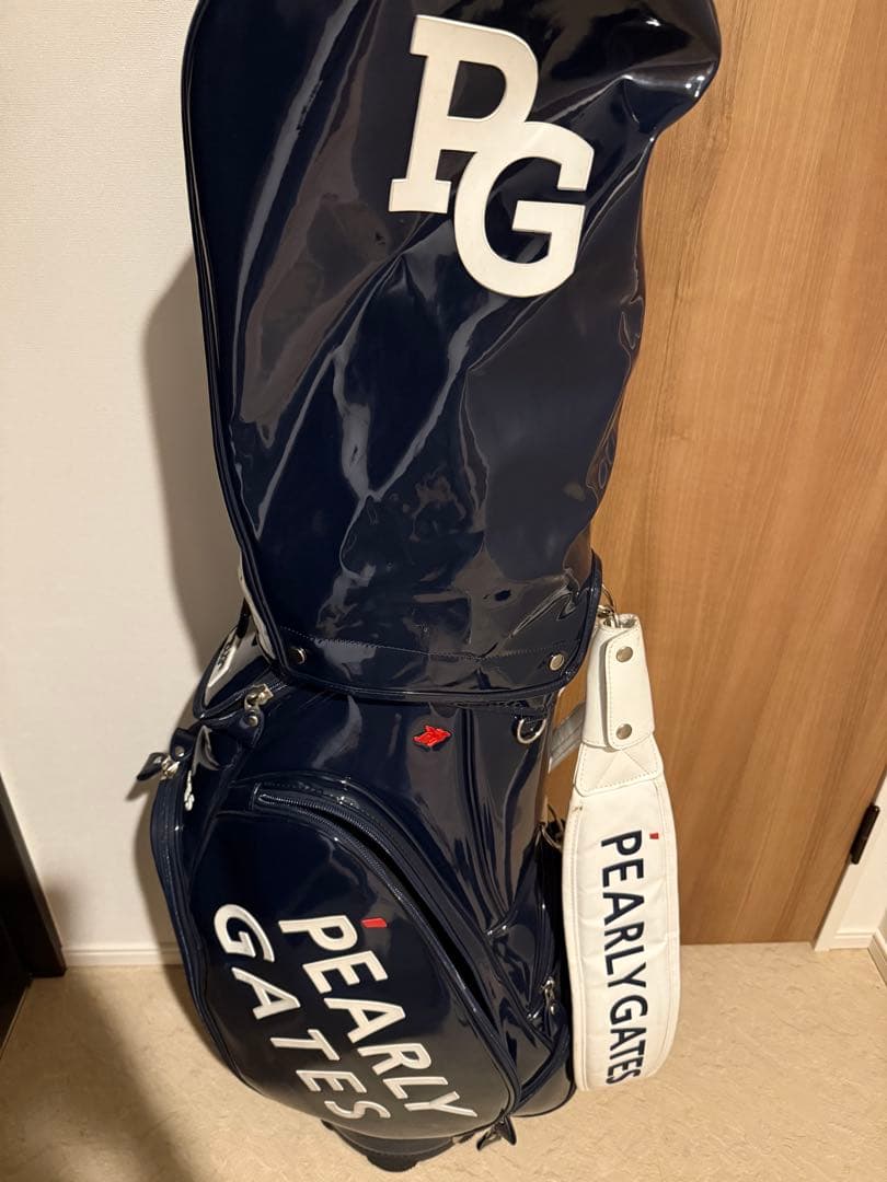 PEARLY GATES ゴルフバッグ ネイビー