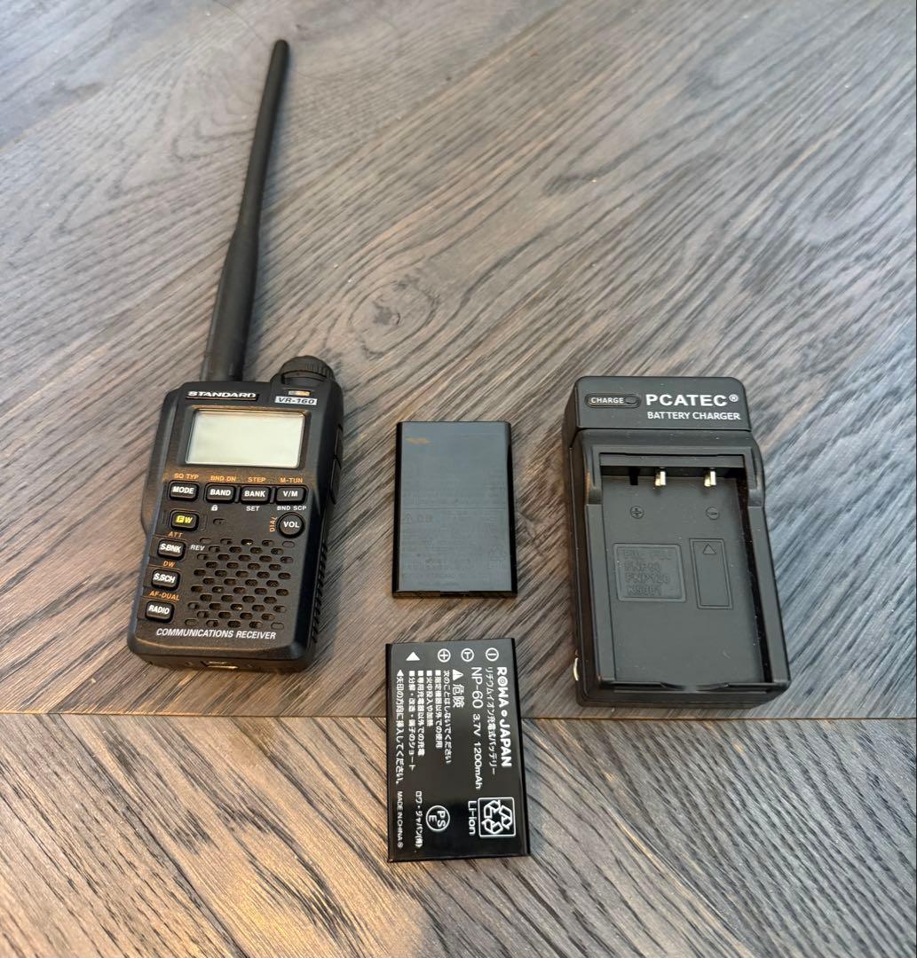 VR-160 スタンダード ワイドバンドレシーバー100kHz~1300MHz