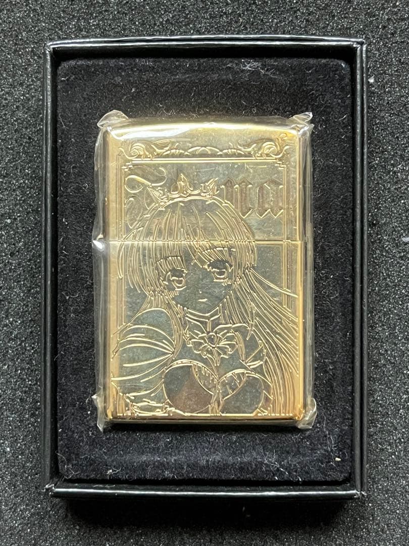 zippo 夜明け前より瑠璃色な フィーナ限定50個 ゴールド　シリアルナンバー