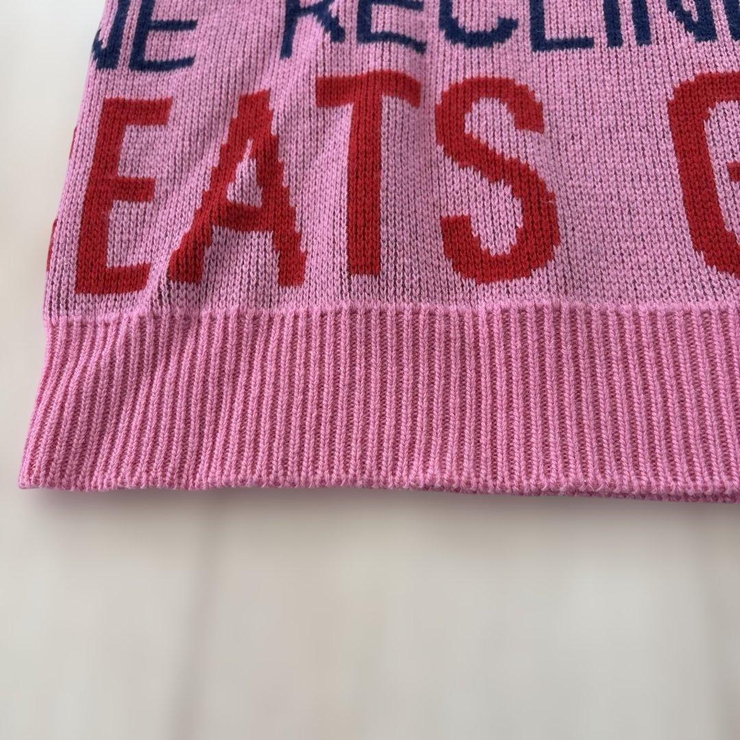 2*2様 【L】GUCCI ジャガードニット　100周年　ピンク