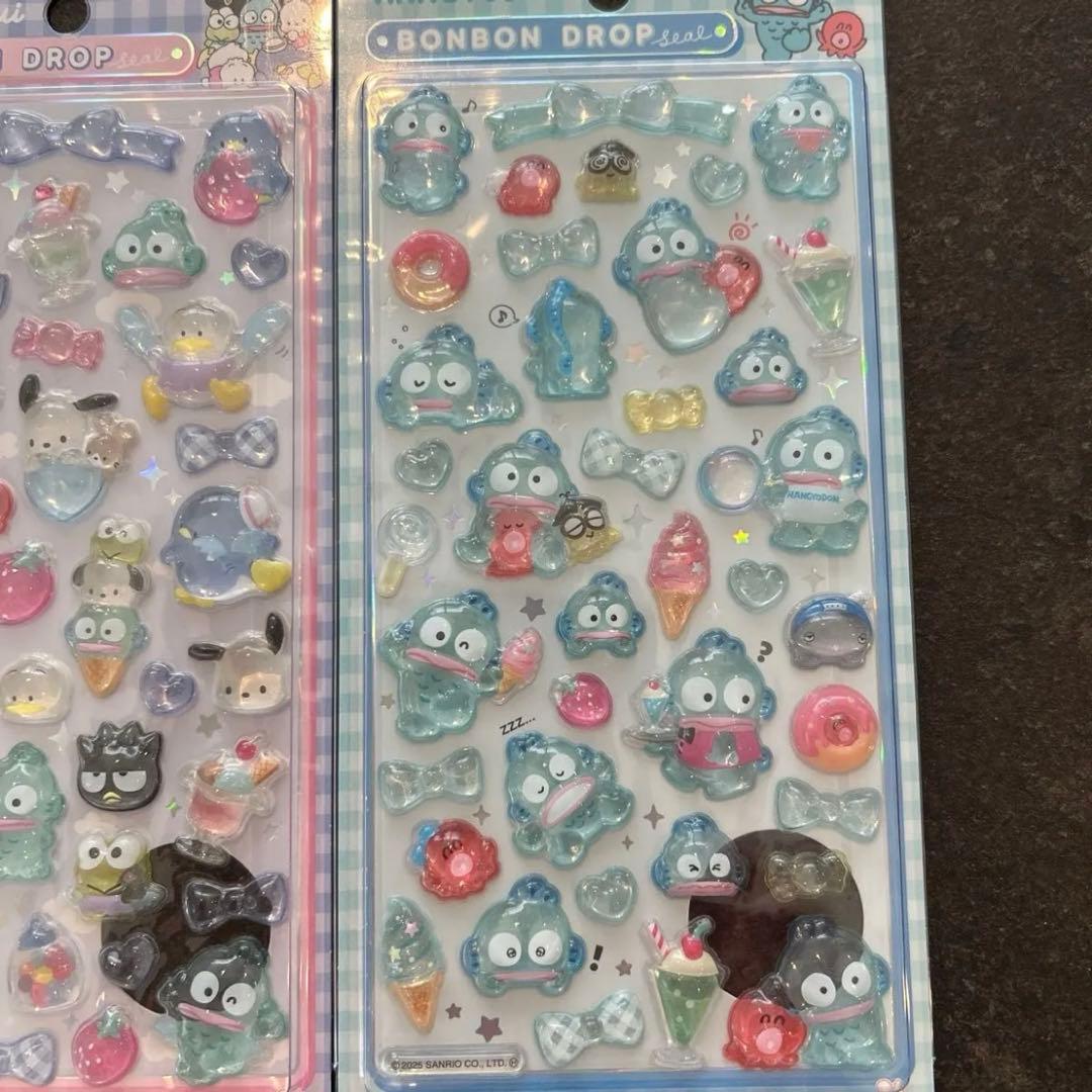 正規品　サンリオ ボンボンドロップシール 7枚セット