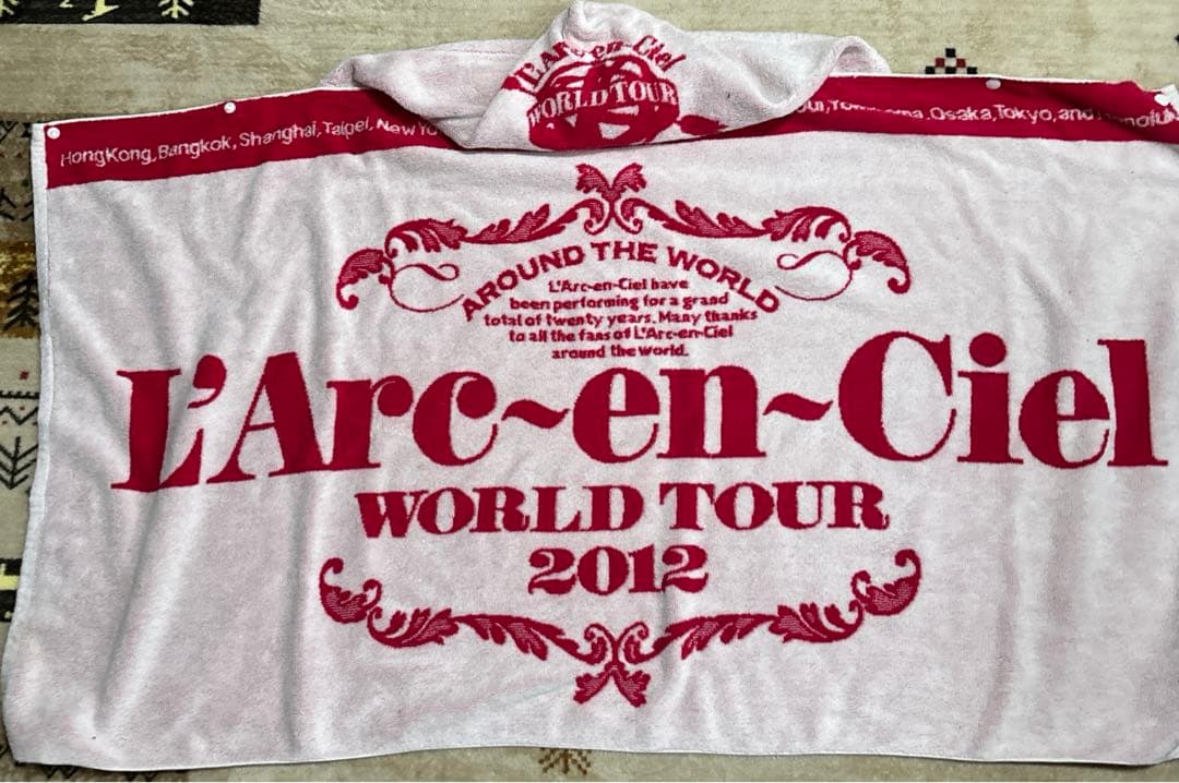 L'Arc〜en〜Ciel ライブグッズ　7点纏め売り　更に値下げ