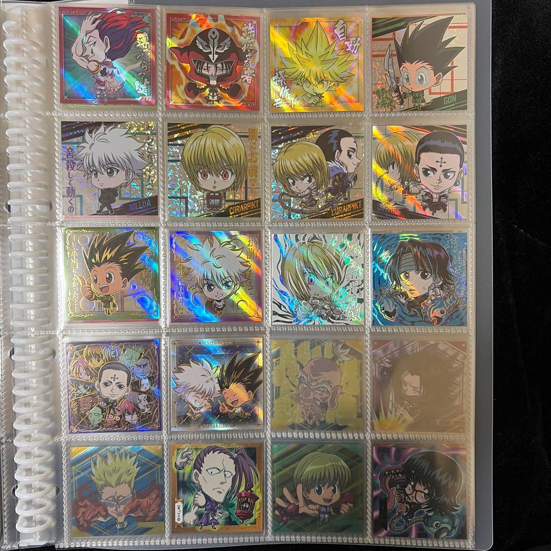 スリーブ入りHUNTER × HUNTERウエハースシールセット120枚