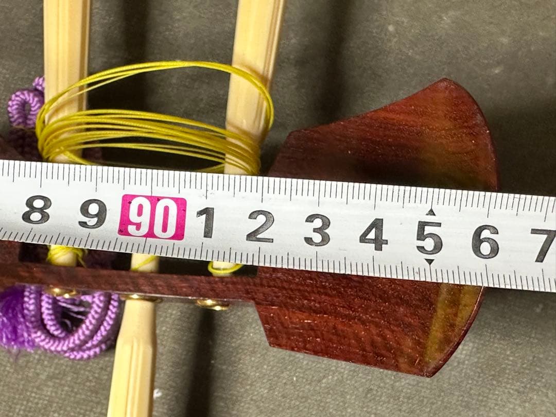 三味線　紅木　紫檀製　糸巻き天然素材 　弦楽器　民謡 伝統楽器