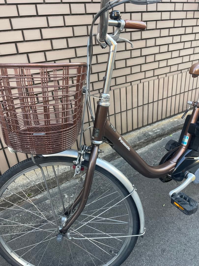 8ahパナソニック電動アシスト自転車24インチ変速なし