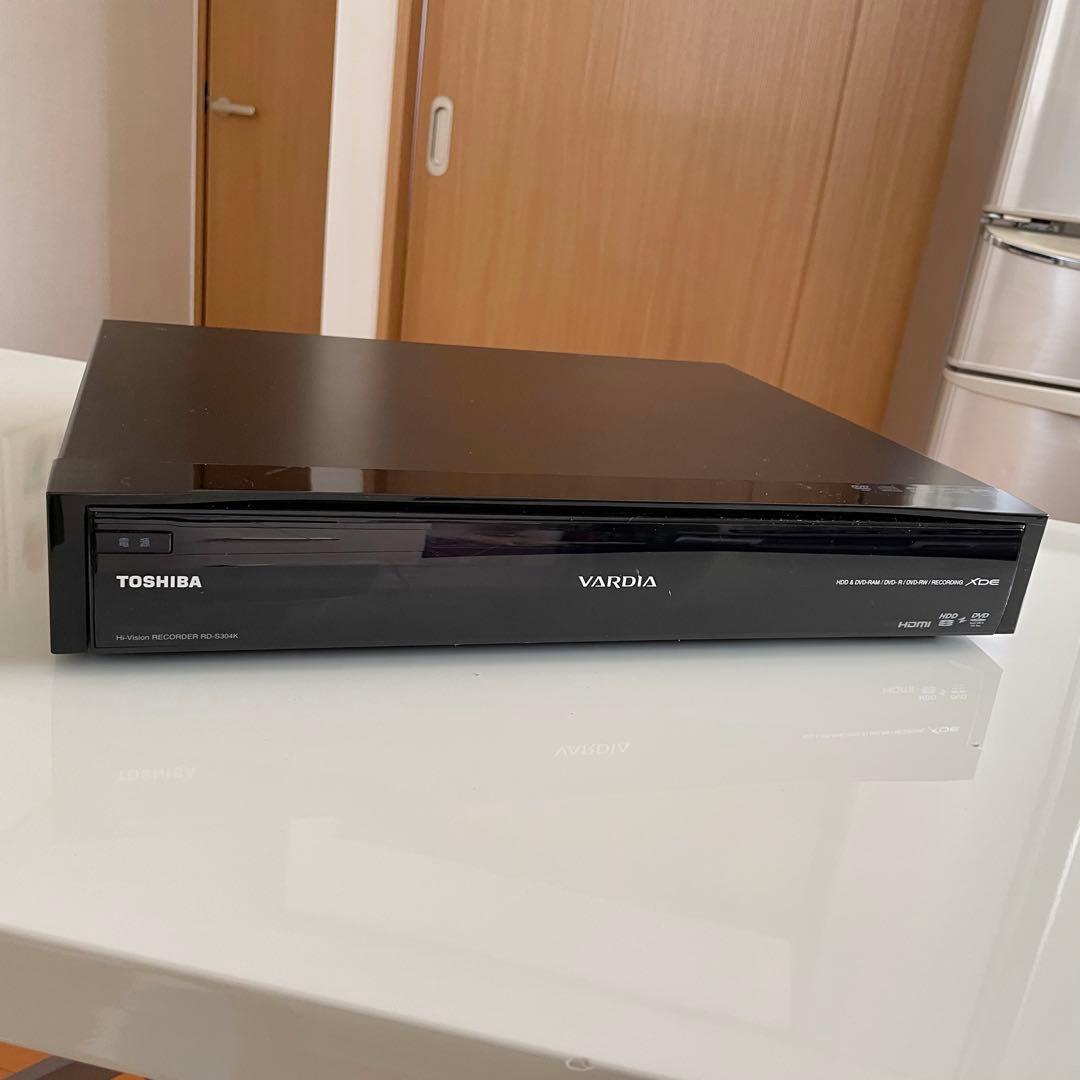 TOSHIBA VARDIA RD-S304K DVDレコーダー　東芝