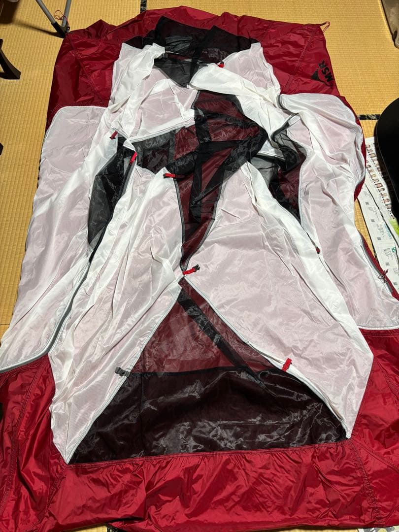 MSR ELIXIR 2 グランドシート付き