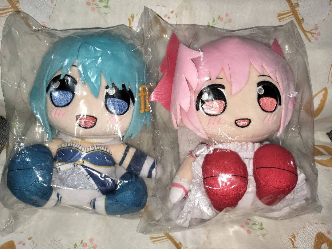 魔法少女まどか☆マギカ　くりぱん　ぬいぐるみ　美樹さやか　鹿目まどか