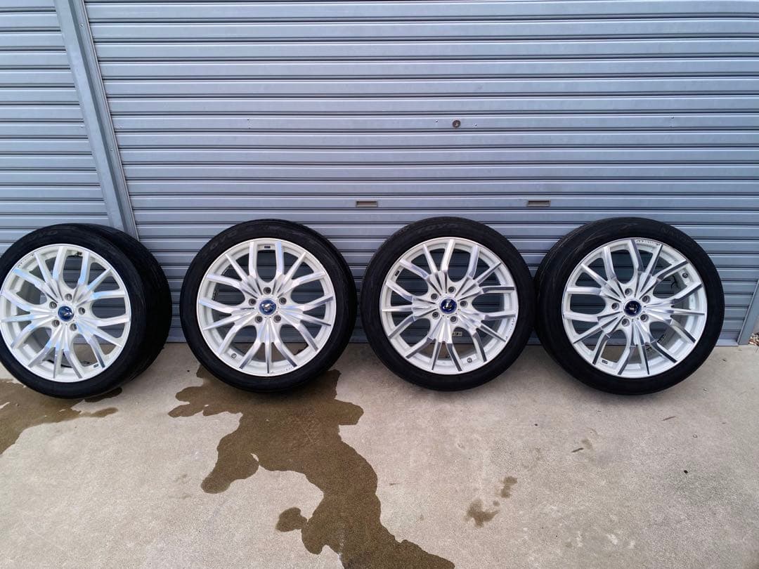 ちゃーちゃん 専用　18インチ　レオニスLV ホワイト&ポリッシュ