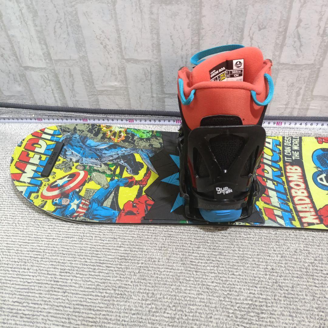 メンテ済■BURTON-110cm■ブーツ20.5cm〜■ジュニア　キッズ　子供