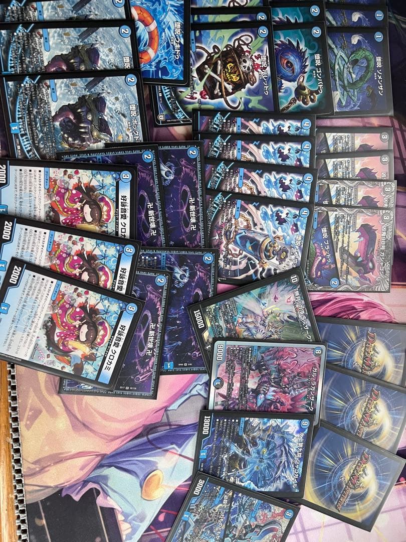 最終値下げ！！デュエルマスターズ完全引退品！5デッキ+金トレ等汎用カード大量！！