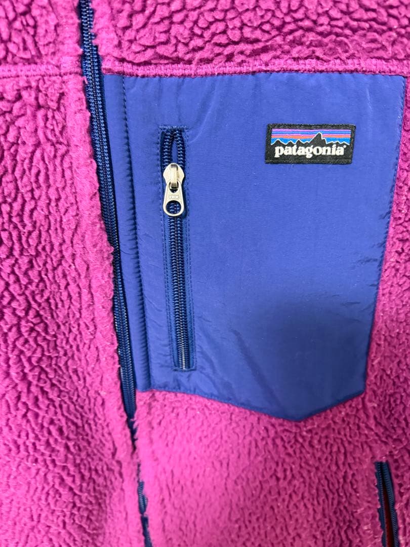 美品 patagonia レトロX フリース ベスト パープル M 2013年