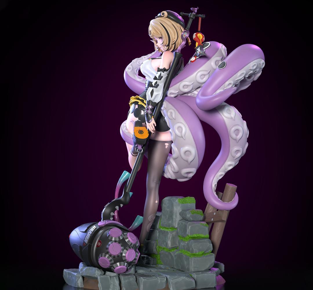 1/7　未塗装 未組立　フィギュア　ガレージキット　イディハリ　ZZZ