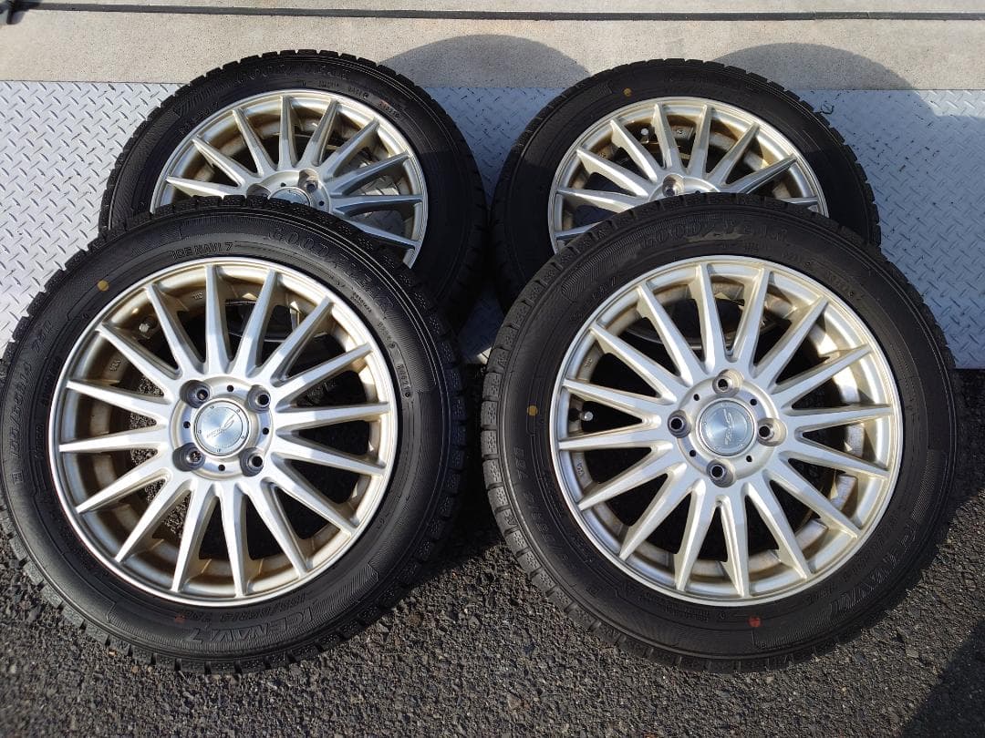 21年製 GOODYEAR ICENAV7 スタッドレス 155/65R14
