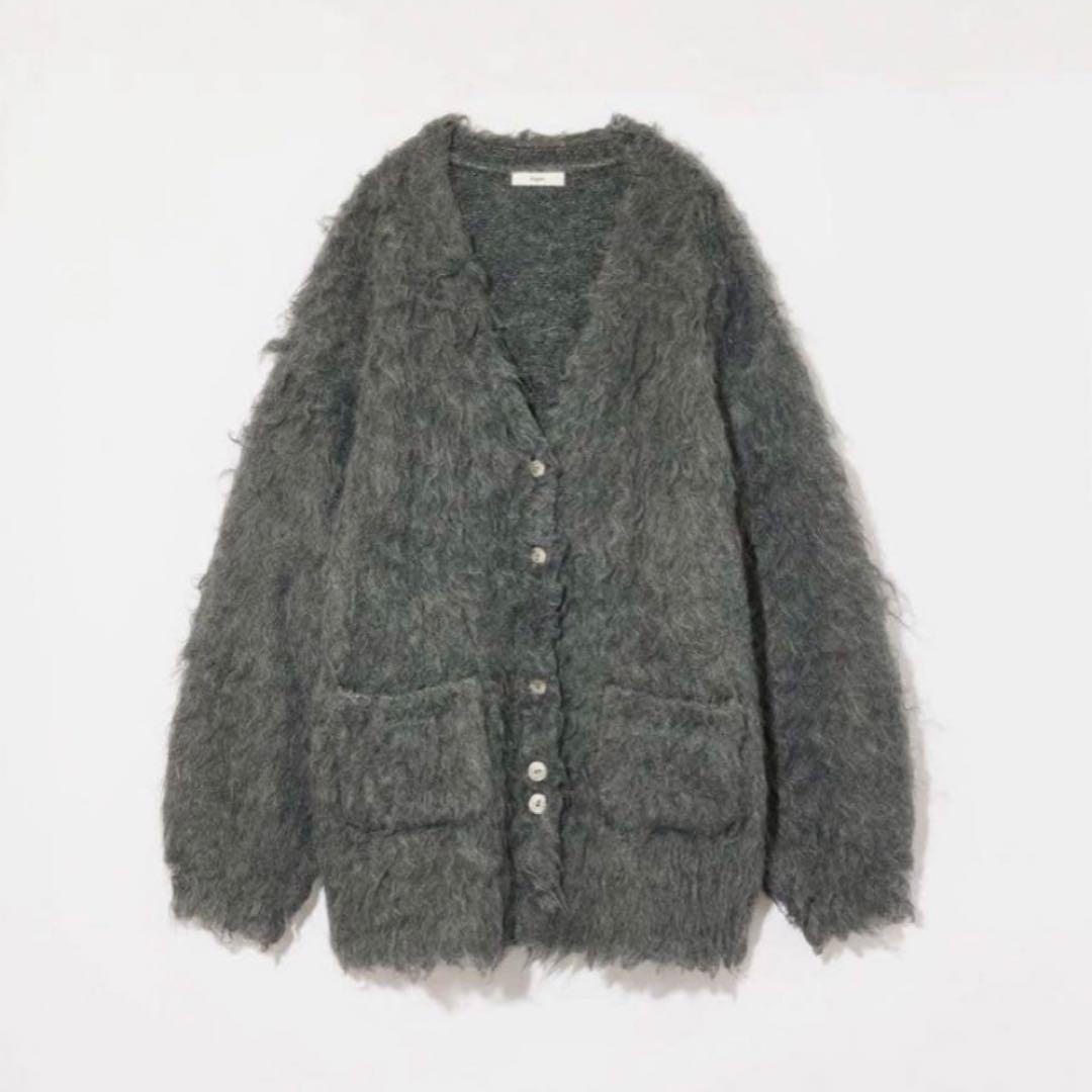 あやか【Eaphi】新品未使用 SHAGGY KNIT CARDIGAN