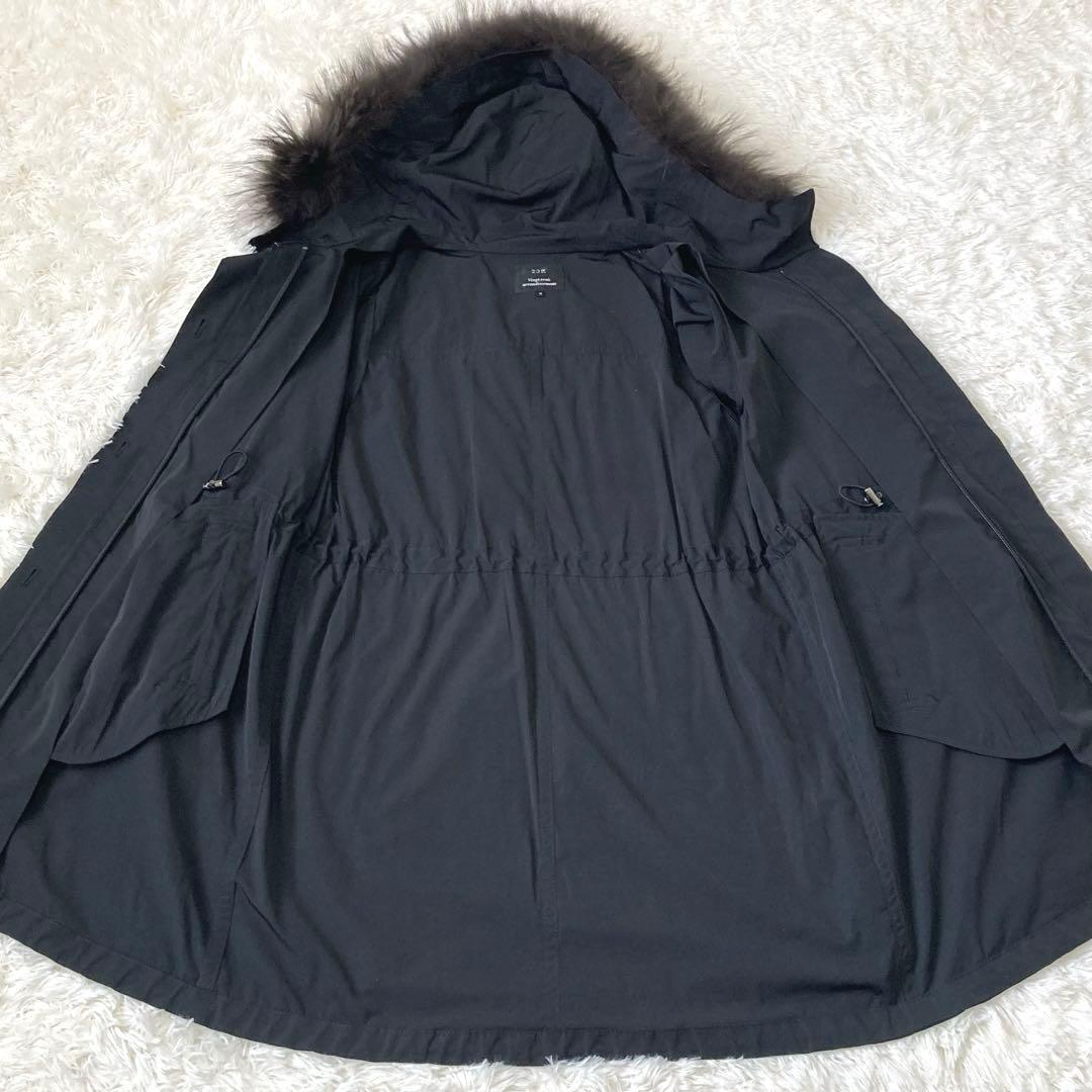 極美品✨　23区　3way ダウンライナー　モッズコート ブラック　38サイズ