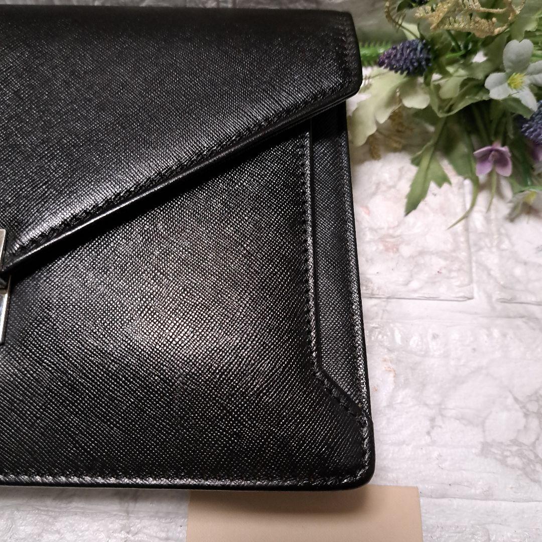 ✨️美品✨️BURBERRY バーバリー　クラッチバックセカンドバック　黒