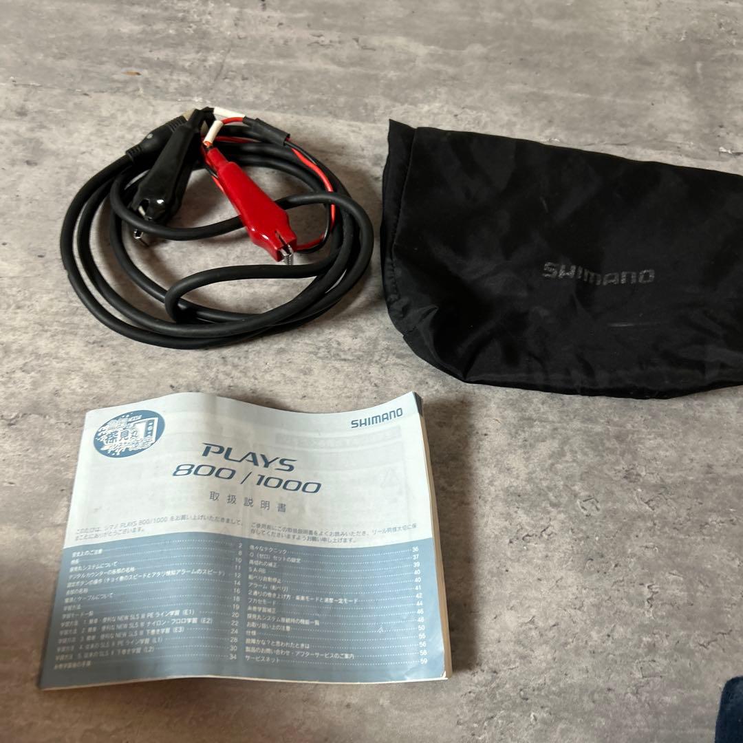 【美品】シマノ 12プレイズ1000 電動リール SHIMANO PLAYS