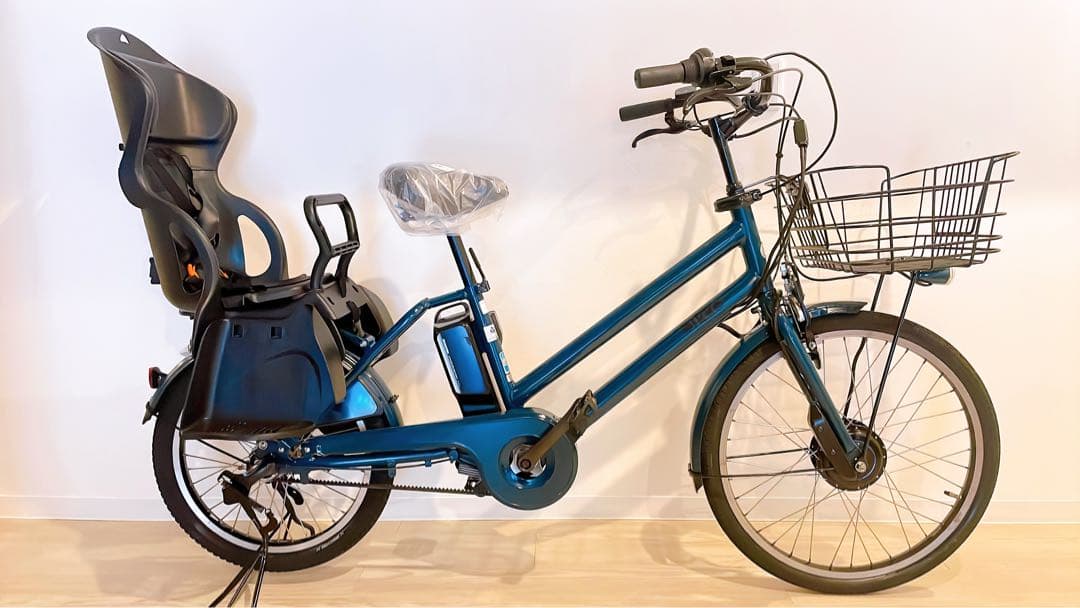 BRIDGESTONE24/20インチ電動アシスト自転車-ブルー,一体型3段変速
