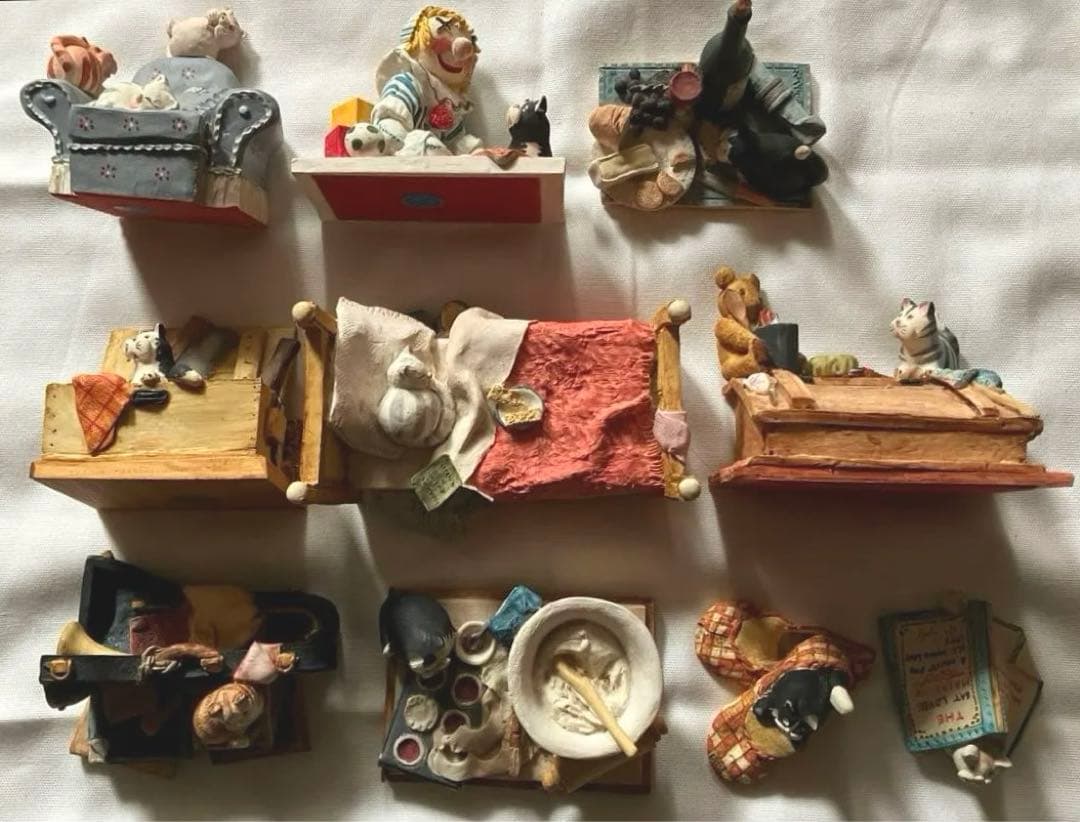 猫　置物　フィギュア　オブジェ