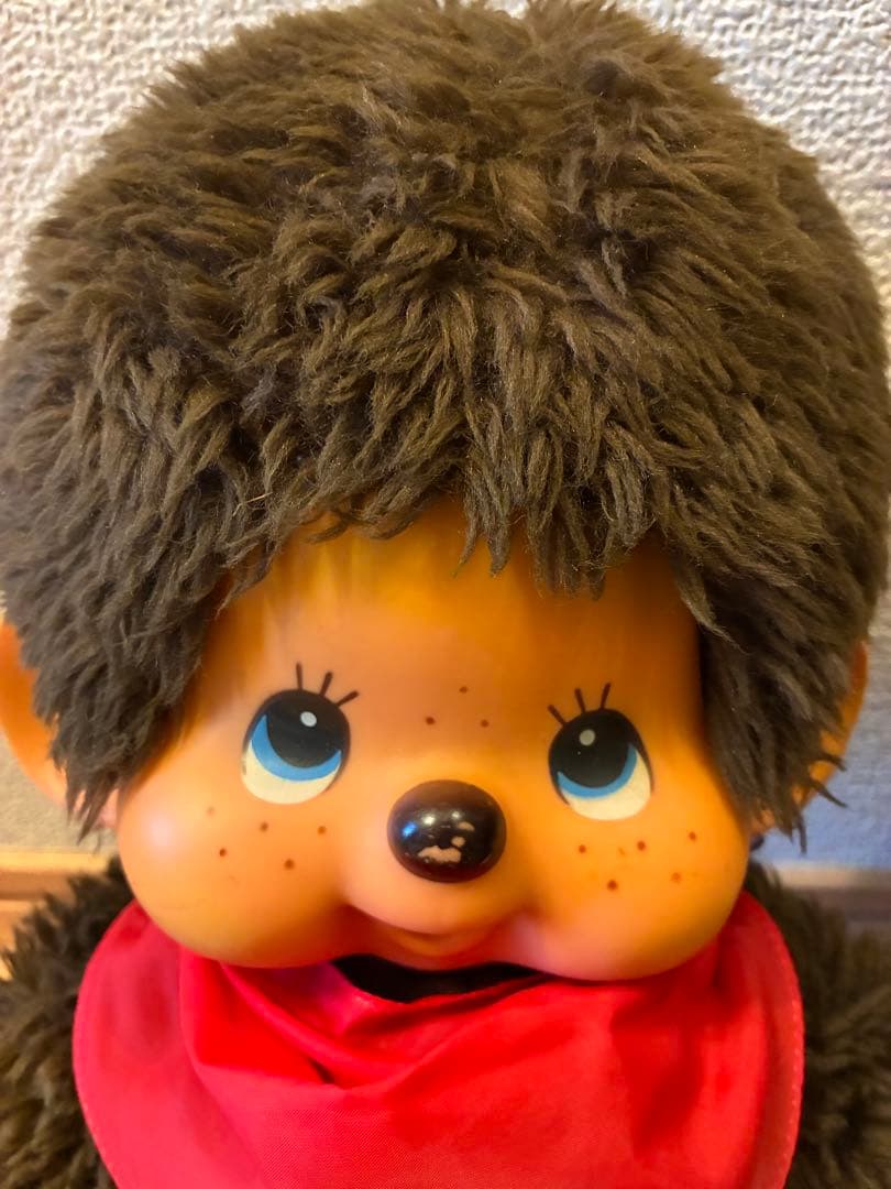 大きな　モンチッチ　青い目 昭和レトロ　1974 セキグチ　レア　希少