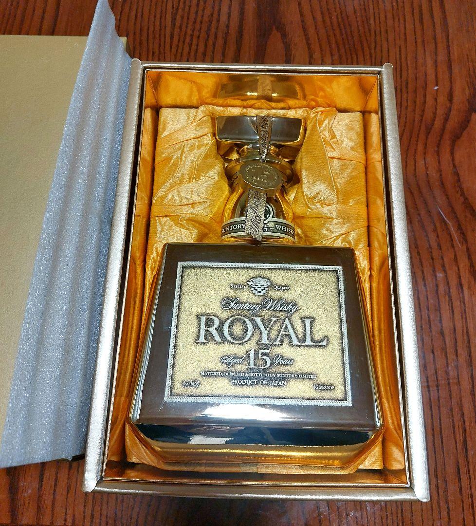 サントリー プレミアム15年 ウイスキー 限定非売品ギフトボックス付き