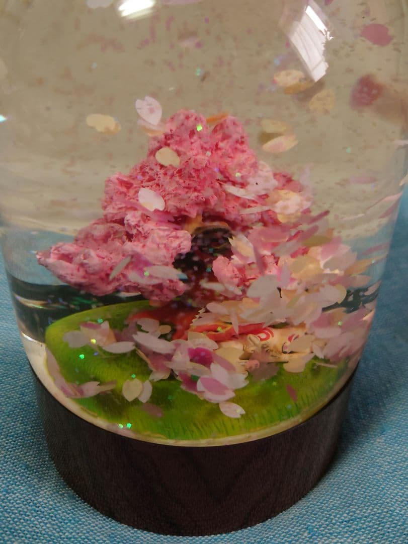 PS3 大神 絶景版 限定特典 満開桜花玉 サクラドーム スノードーム　希少品