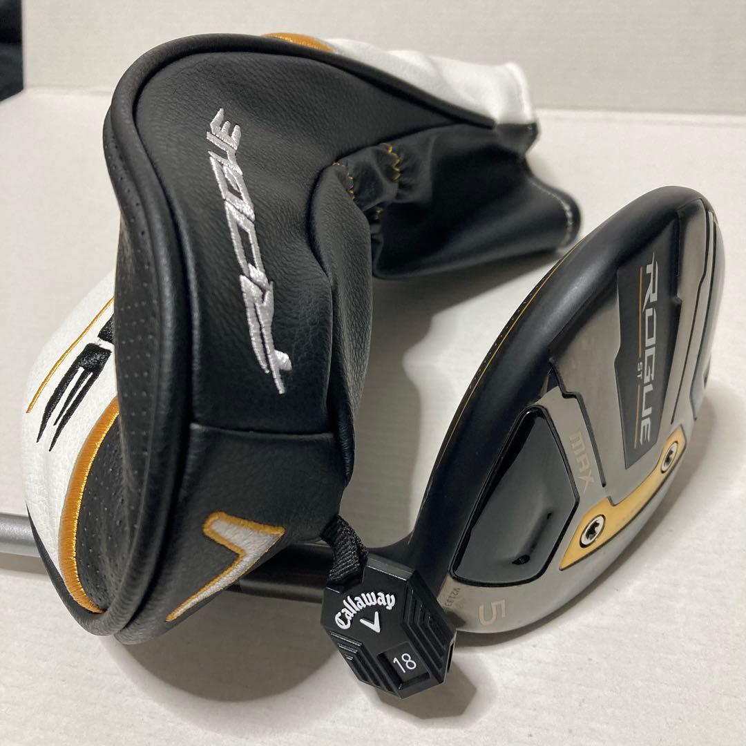 キャロウェイ　ローグst maxフェアウェイウッド　5w ツアーad ub6s