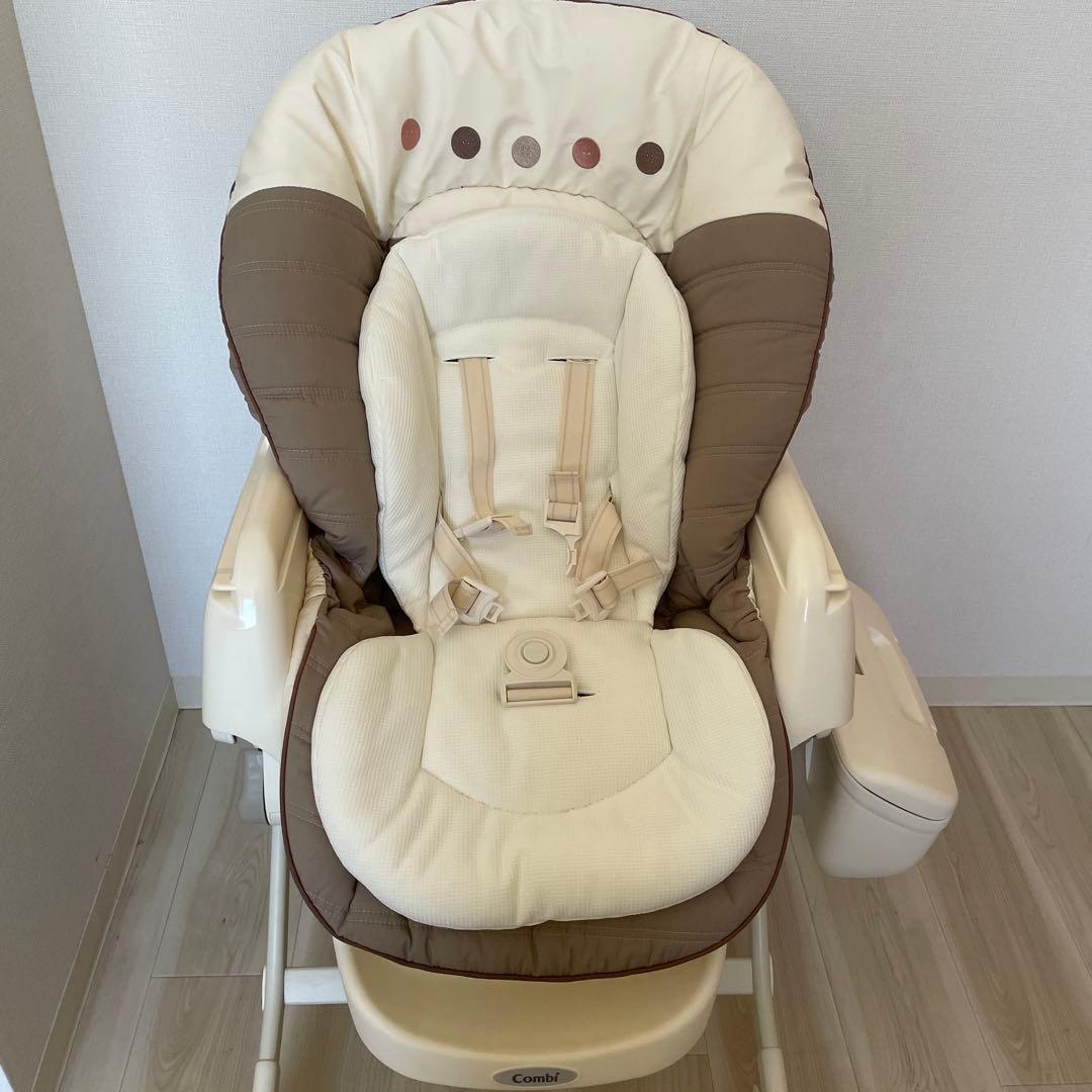 【美品】コンビ ネムリラ AUTO SWING エッグショック ココアブラウン