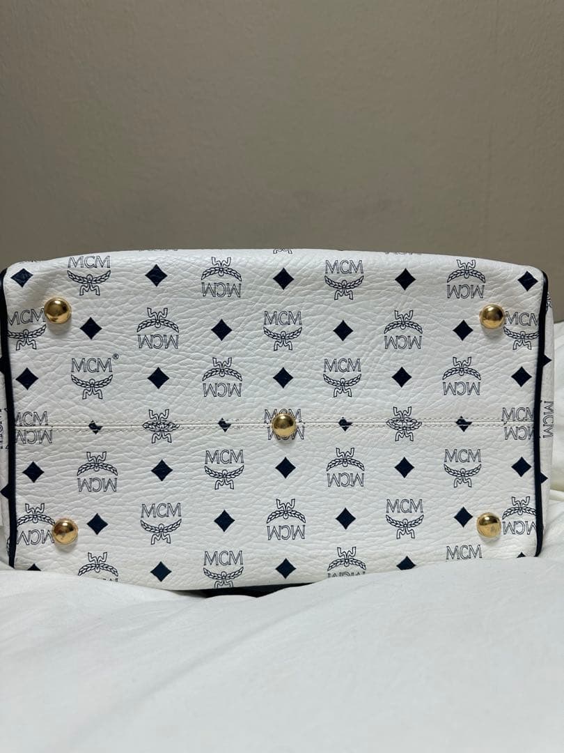 MCM ロゴプリント ハンドバッグ