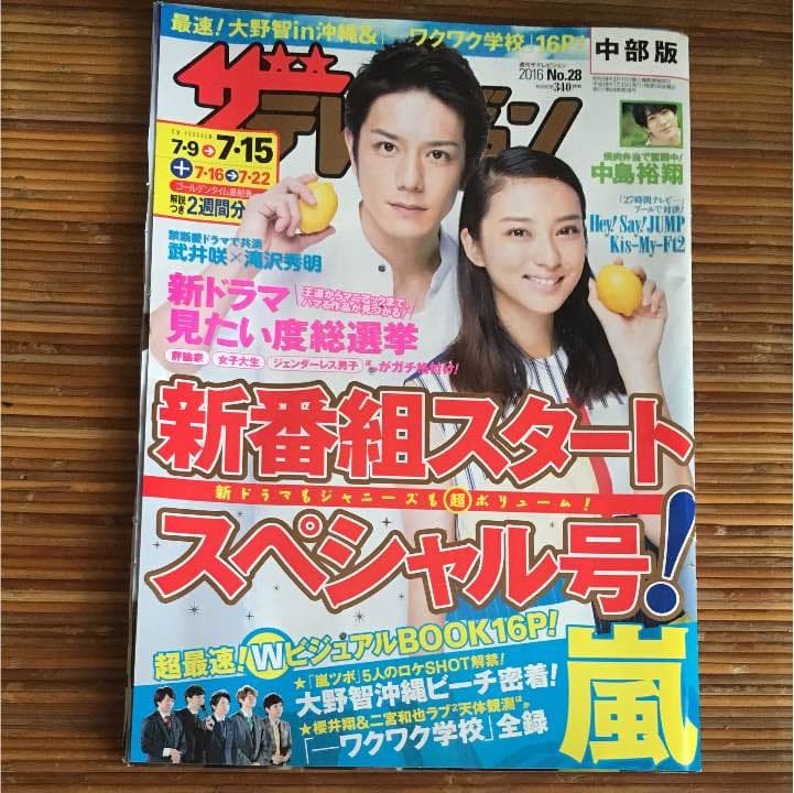 ザテレビジョン 2016 No.28