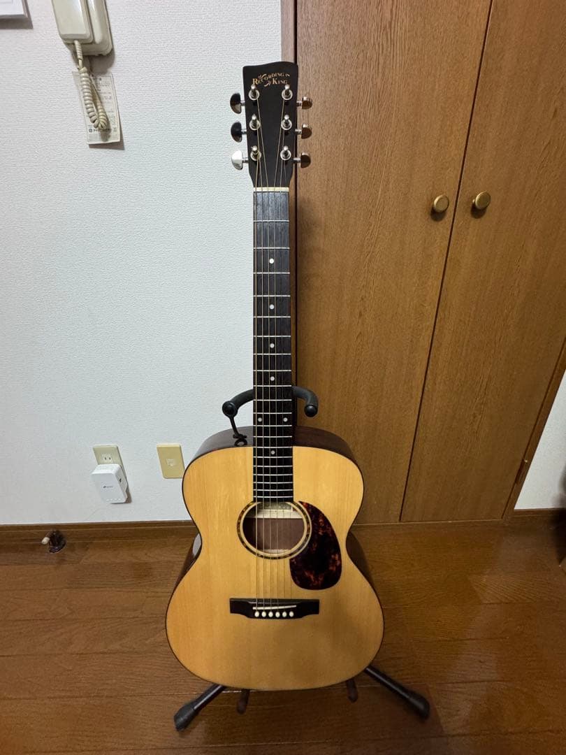 Recording King RO-G6スプルース単板トップ 弦高調整済み