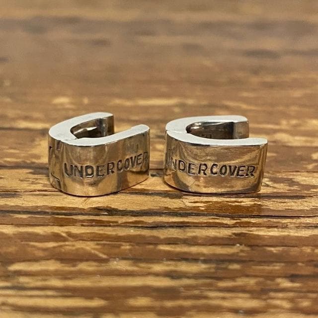 幻! 90s アンダーカバー × ロイヤルオーダー コラボ Uロゴ ピアス 両耳
