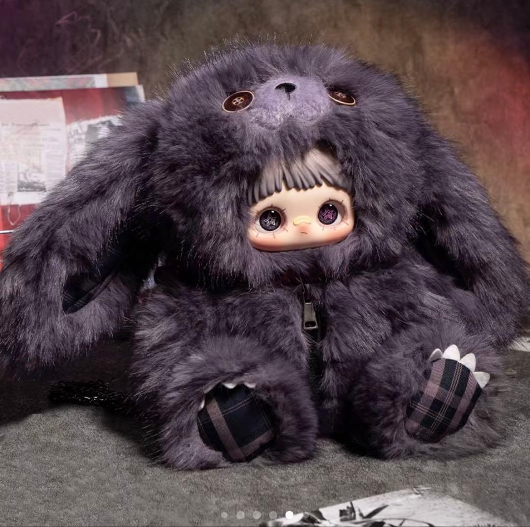 MayMei 反逆ぬいぐるみシリーズ 400％ 紫うさぎリュック新品　未使用