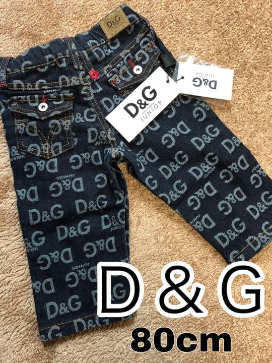 【専用】新品　Ｄ&Ｇ　ディーアンドジージュニア　デニムパンツ　80 ジーンズ