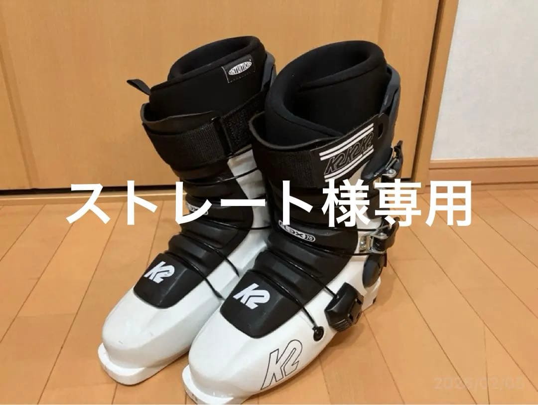 スキー k2 FL2X REVOLVER PRO Flex100 27.5cm