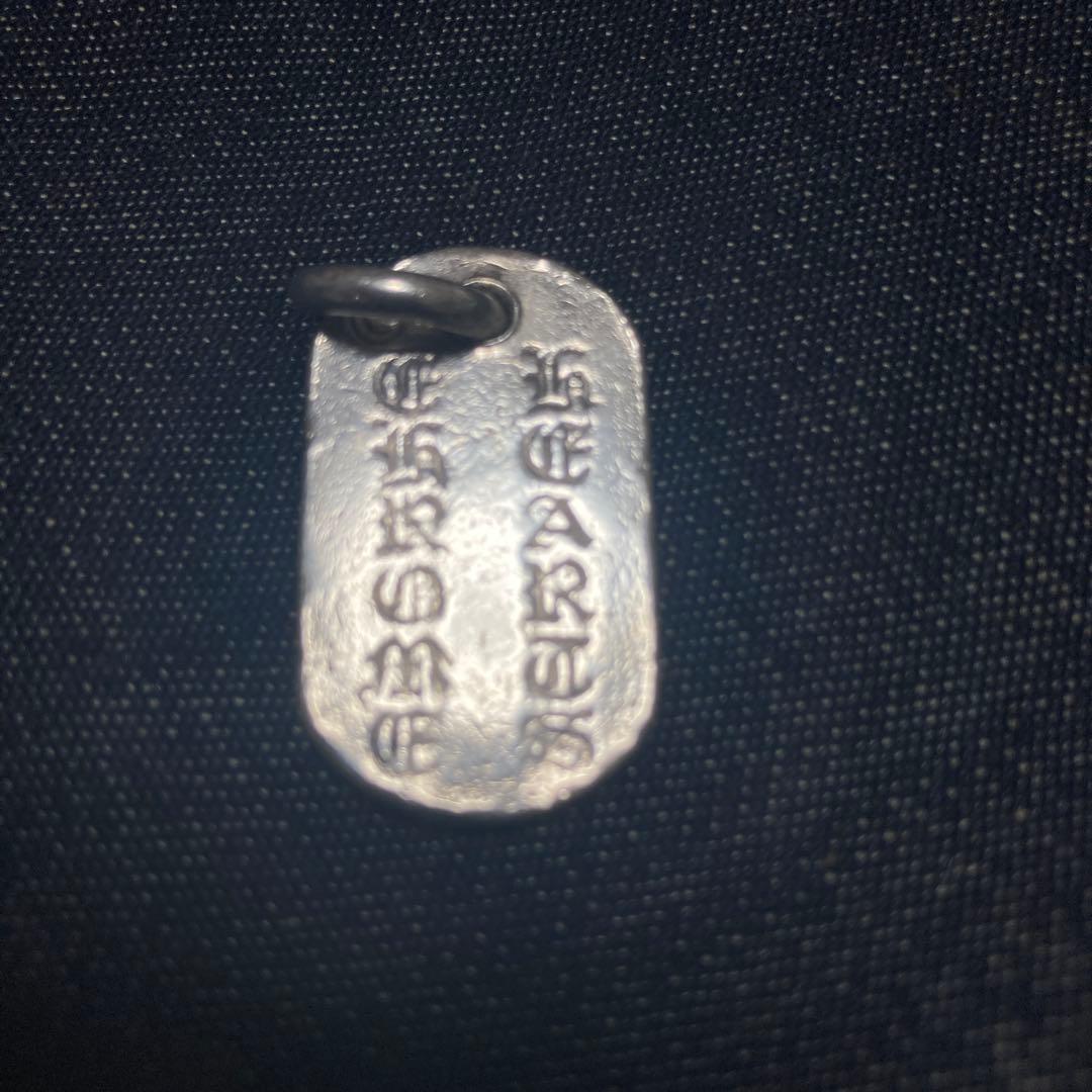 け*ゅ様 CHROME HEARTS　レイズドセメタリークロスドッグタグ 199