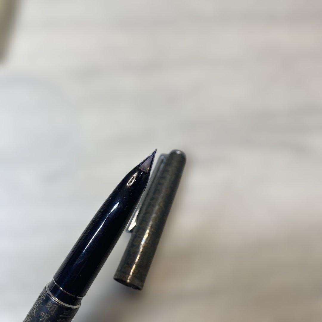 年代物　貴重 ヴィンテージ　PILOTパイロット　般若心経　万年筆 18K WG