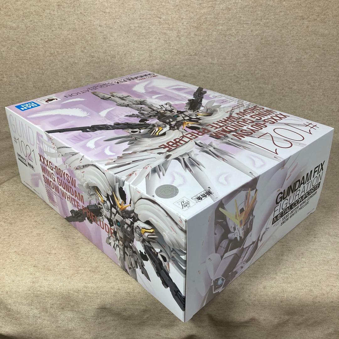 ウイングガンダム　スノーホワイトプレリュード　BANDAI