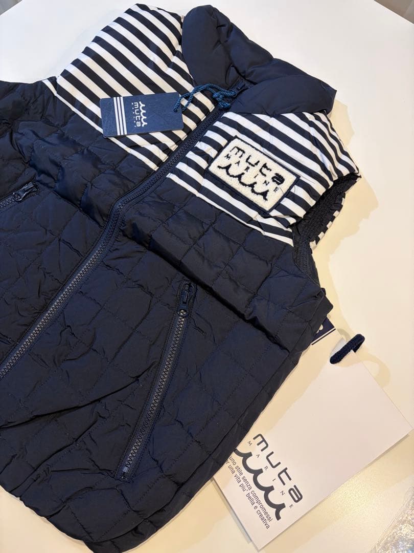 ムータマリン　レディース　キルティングベスト　新品　定価30,800