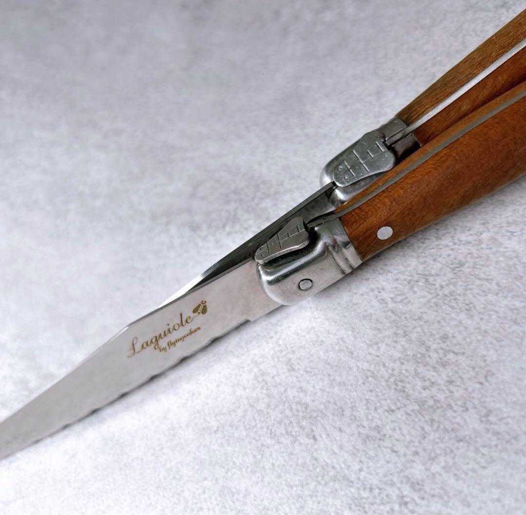 LAGUIOLE ラギオール カトラリー（ナイフ/フォーク/スプーン）6本セット