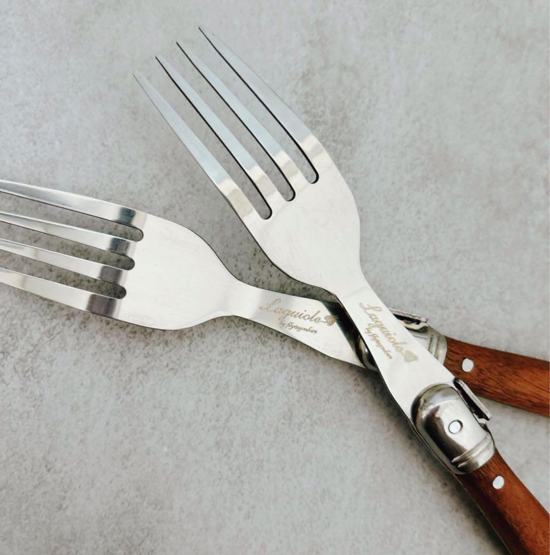 LAGUIOLE ラギオール カトラリー（ナイフ/フォーク/スプーン）6本セット
