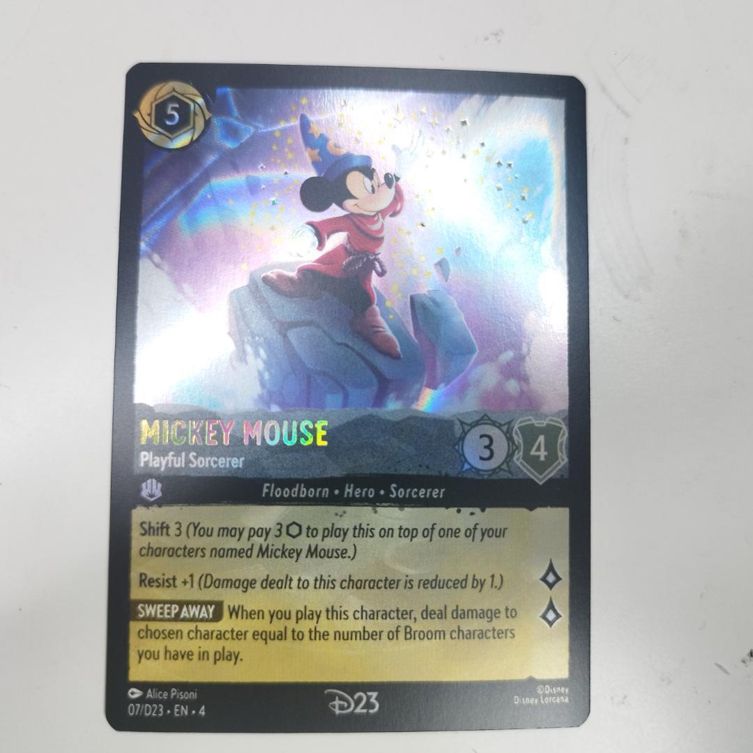 ロルカナ D23 expo 2024 美品 Mickey Lorcan IO80