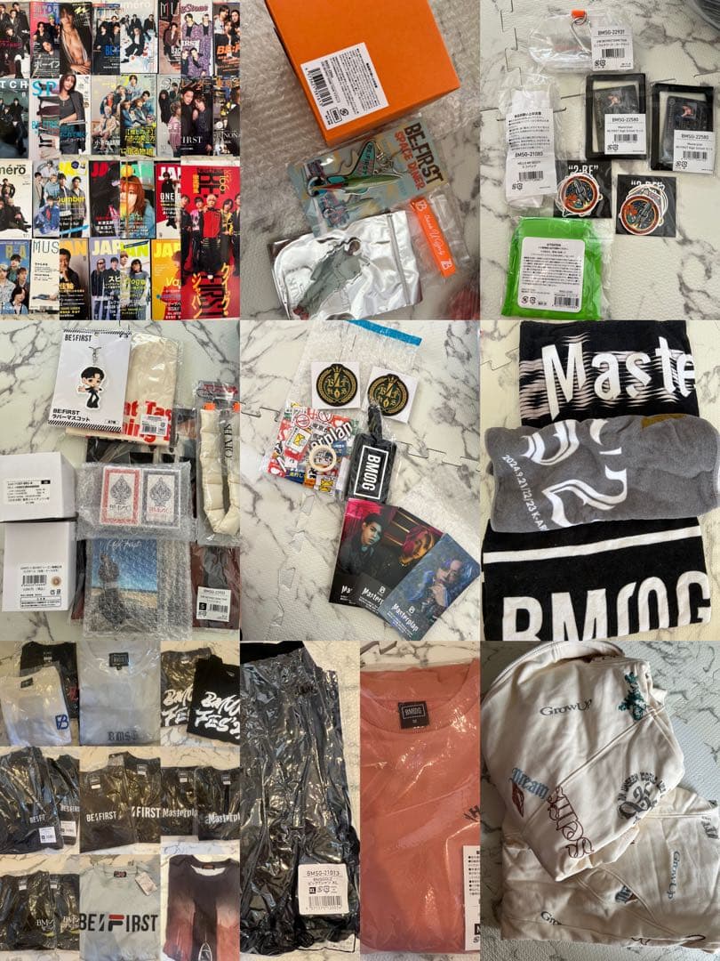 BE:FIRST Tシャツ等90点以上まとめ売り