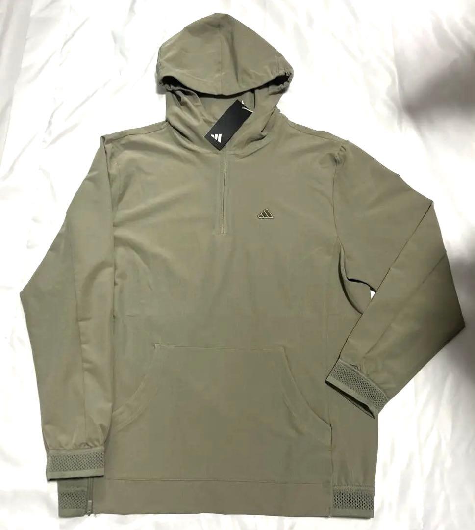 ✨週末限定価格✨新品アディダスゴルフ　撥水 長袖アノラックフーディージャケット