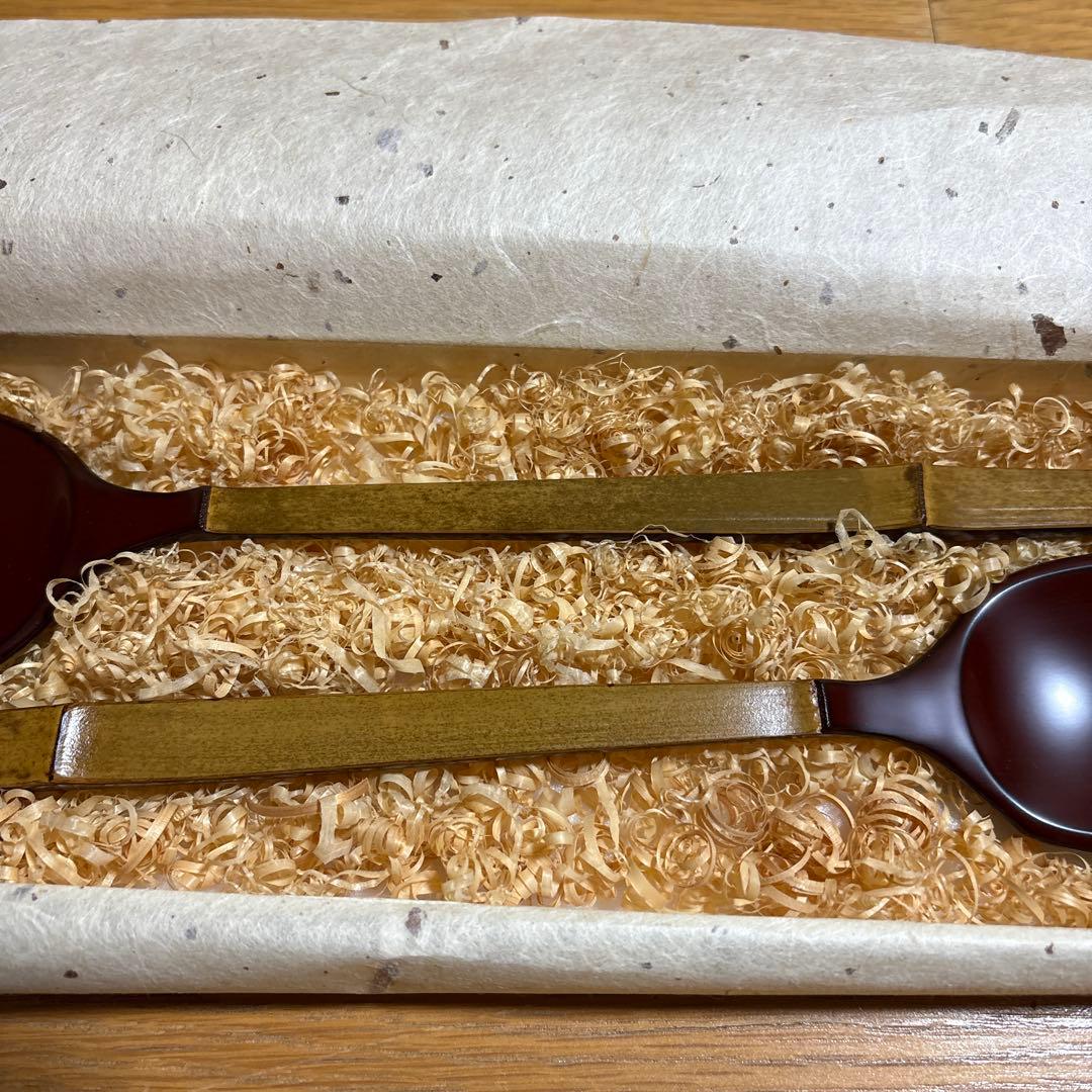 伏見真樹さん作　サラダサーバー