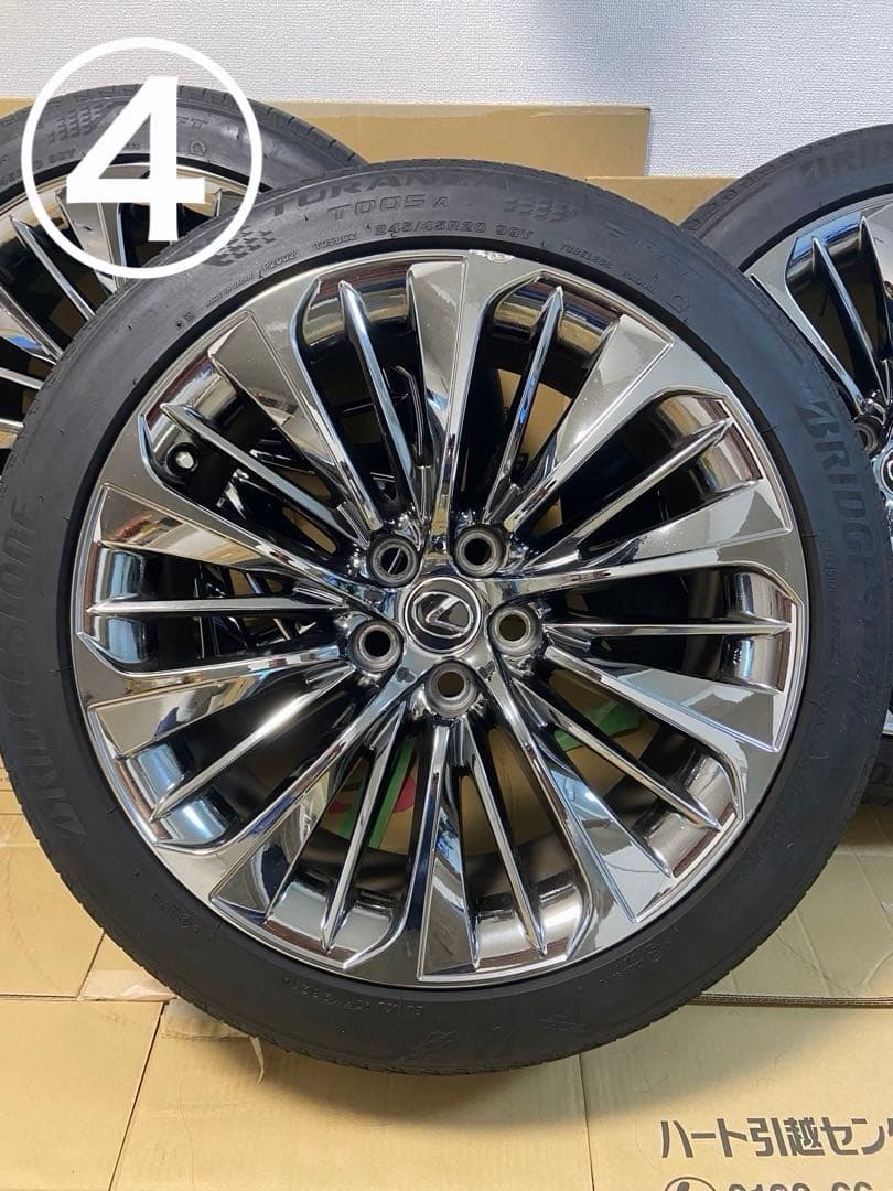 ④レクサス　LS500 オプションホイール20インチ